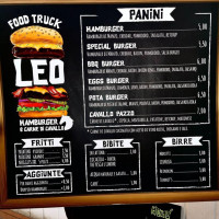 Leo Burger menu
