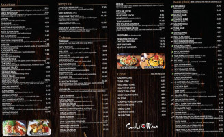Sushi Wara menu