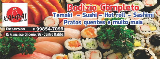 Kampai Sushi Itatiba food