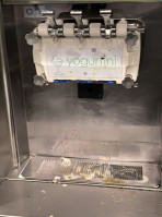 Yogurtini Frozen Yogurt inside