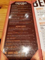 Big Orange Midtown Little Rock menu