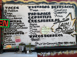 Tacos Las Delicias outside