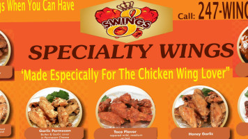 Swings Specialty Wings food