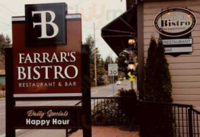 Farrar's Bistro menu