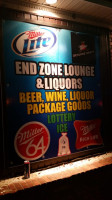 Endzone Lounge Liquors food