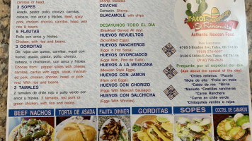 Tacos El Rinconcito food