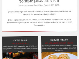 Sumo Japanese Sushi food