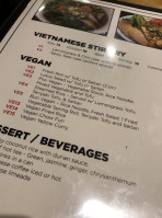 Tan Lac Vien menu