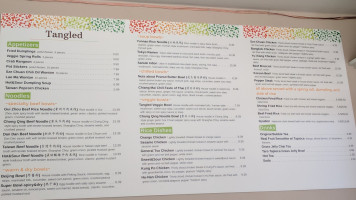 Tangled Noodles And More menu