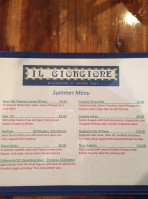 Il Giorgione menu