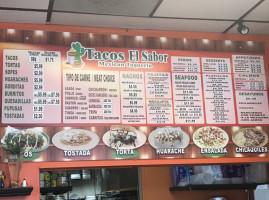Tacos El Sabor food