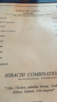 Sushi Yoshi menu