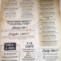 Dame's Chicken & Waffles menu