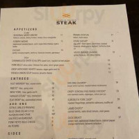Charlie Palmer Steak Reno menu