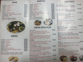 Taqueria Yazmin #2 menu