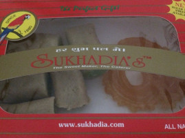 Sukhadia's Snacks Sweets menu