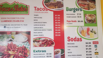 Tacos Betos food