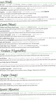 Taormina Sicilian Cuisine menu