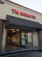 T K Doughnut outside