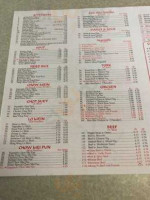 China King menu