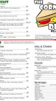 The Corner Deli menu
