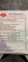 Chez Flamand menu