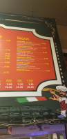 The Halal Pizza menu