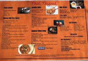Thai Thyme Sushi inside