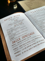 The Pressed Penny Tavern menu