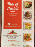 Thai Of Austell menu