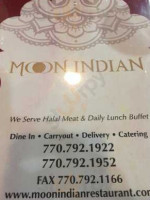 Moon Indian Cuisine outside