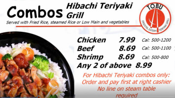 Tobu Asian Eatery food