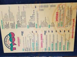 District Taco menu