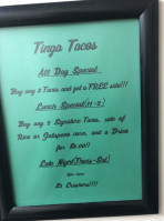 Tinga Tacos inside