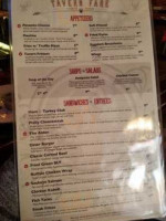 Firebird Tavern menu