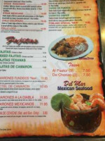 El Ranchero Mexican menu