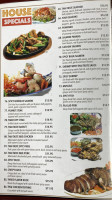 Thai Taste menu
