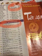 Tenzan Brooklyn menu