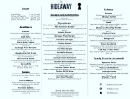 Hogan's Hideaway food