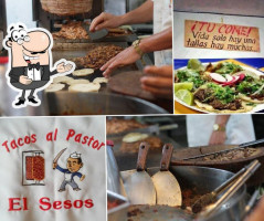 Tacos El Sesos food