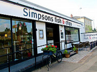 Simpsons Fish And Chips outside
