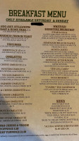 The Whitpain Tavern menu