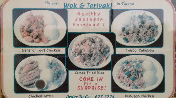 Wok And Teriyaki House food