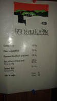 Resto- Du Camp De Base menu