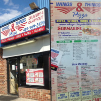 Wings Things & Pizza food