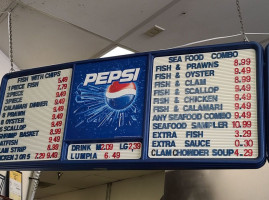 Tugboat Fish Chips menu