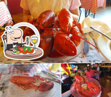 Shore Club Lobster Supper food
