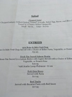 Venezia  L I  Restaurant  II menu