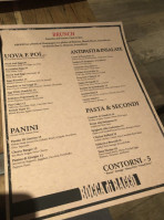 Bocca Di Bacco menu