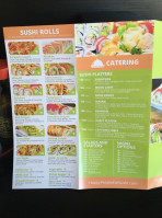 Wasabi Sushi Pdx menu